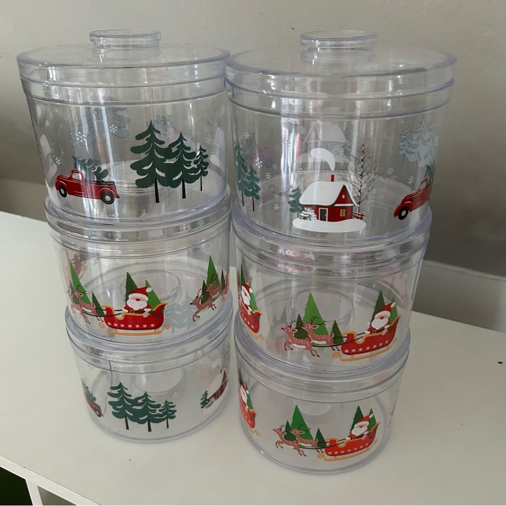 6 CONTAINERS